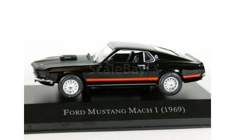 Ford Mustang Match 1 Coupe, 1969 - Altaya American Cars - 1:43, масштабная модель, scale43
