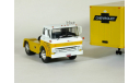 Chevrolet Tilt Cab C65 + полуприцеп фургон джамбо, CHEVY SHOW, 1960 - Altaya American Truck - 1:43, масштабная модель, scale43