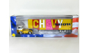 Chevrolet Tilt Cab C65 + полуприцеп фургон джамбо, CHEVY SHOW, 1960 - Altaya American Truck - 1:43, масштабная модель, scale43