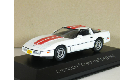 Chevrolet Corvette C4, 1984 - Altaya American Cars - 1:43, масштабная модель, scale43