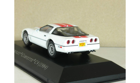 Chevrolet Corvette C4, 1984 - Altaya American Cars - 1:43, масштабная модель, scale43
