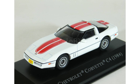 Chevrolet Corvette C4, 1984 - Altaya American Cars - 1:43, масштабная модель, scale43