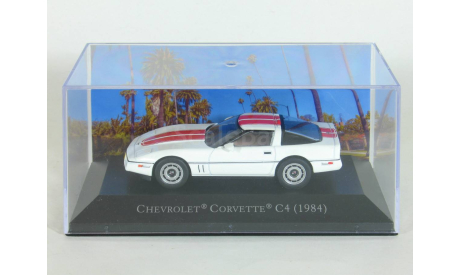 Chevrolet Corvette C4, 1984 - Altaya American Cars - 1:43, масштабная модель, scale43