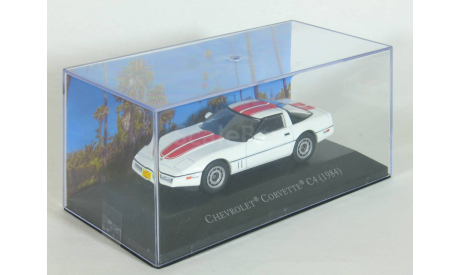 Chevrolet Corvette C4, 1984 - Altaya American Cars - 1:43, масштабная модель, scale43