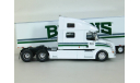 Volvo VNL 730 6x4 + полуприцеп фургон джамбо, BEKINS, 2010 - Altaya American Truck - 1:43, масштабная модель, scale43