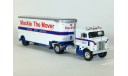 Kenworth 521 Bullnose 4x2 + полуприцеп фургон, 1951 - Altaya American Truck - 1:43, масштабная модель, scale43