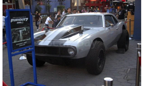 Сhеvrоlеt Camaro Z/28, Z28, Z-28 Big Foot из к/ф ’Форсаж 7’, 1967 - Altaya Fast & Furious - 1:43, масштабная модель, scale43, Chevrolet
