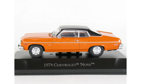 Chevrolet Nova, 1974 - Planeta DeAgostini Mexico (Мексика) - 1:43, масштабная модель, scale43