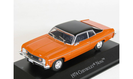 Chevrolet Nova, 1974 - Planeta DeAgostini Mexico (Мексика) - 1:43, масштабная модель, scale43