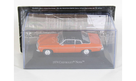 Chevrolet Nova, 1974 - Planeta DeAgostini Mexico (Мексика) - 1:43, масштабная модель, scale43