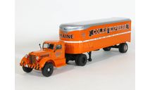 Federal 45M + полуприцеп фургон, 1947 - Altaya American Truck - 1:43, масштабная модель, scale43