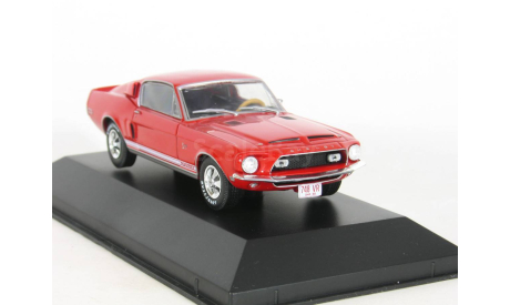 Ford Mustang Shelby GT 500-KR (GT500 KR), red, 1968 - Altaya American Cars - 1:43, масштабная модель, scale43