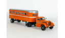 Federal 45M + полуприцеп фургон, 1947 - Altaya American Truck - 1:43, масштабная модель, scale43