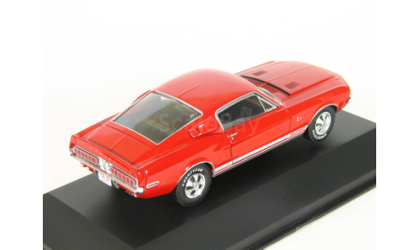 Ford Mustang Shelby GT 500-KR (GT500 KR), red, 1968 - Altaya American Cars - 1:43, масштабная модель, scale43