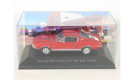 Ford Mustang Shelby GT 500-KR (GT500 KR), red, 1968 - Altaya American Cars - 1:43, масштабная модель, scale43