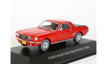 Пикап Ford Mustang Mustero Ute, red, 1966 - Altaya Ford Mustang - 1:43, масштабная модель, scale43