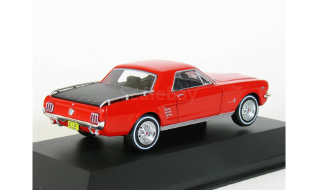 Пикап Ford Mustang Mustero Ute, red, 1966 - Altaya Ford Mustang - 1:43, масштабная модель, scale43
