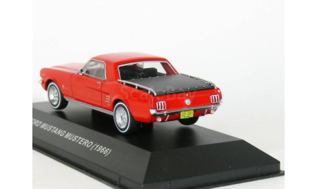 Пикап Ford Mustang Mustero Ute, red, 1966 - Altaya Ford Mustang - 1:43, масштабная модель, scale43