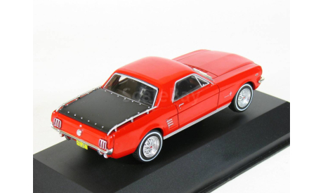 Пикап Ford Mustang Mustero Ute, red, 1966 - Altaya Ford Mustang - 1:43, масштабная модель, scale43