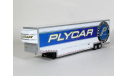 Полуприцеп 2-х осный фургон джамбо, PLYCAR, 1990 - Altaya American Truck - 1:43, масштабная модель, scale43, Kenworth