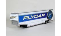 Полуприцеп 2-х осный фургон джамбо, PLYCAR, 1990 - Altaya American Truck - 1:43, масштабная модель, Kenworth, scale43