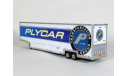 Полуприцеп 2-х осный фургон джамбо, PLYCAR, 1990 - Altaya American Truck - 1:43, масштабная модель, scale43, Kenworth