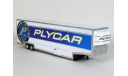 Полуприцеп 2-х осный фургон джамбо, PLYCAR, 1990 - Altaya American Truck - 1:43, масштабная модель, scale43, Kenworth