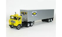 White 7400 COE 6x4 + полуприцеп фургон, ETMF, 1961 - Altaya American Truck - 1:43, масштабная модель, scale43, White Motor Company