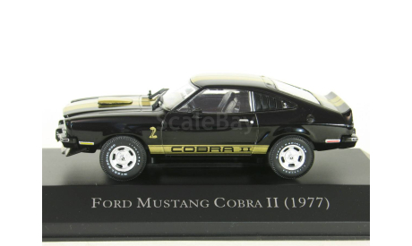 Ford Mustang Cobra II, 1977 - Altaya American Cars - 1:43, масштабная модель, scale43