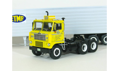 White 7400 COE 6x4 + полуприцеп фургон, ETMF, 1961 - Altaya American Truck - 1:43, масштабная модель, scale43, White Motor Company