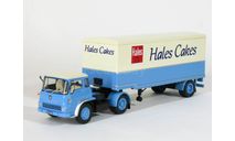 Bedford TK 1630 + полуприцеп фургон, 1960-1980 - Altaya тягачи мира - 1:43, масштабная модель, scale43