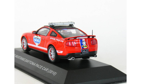 Ford Mustang 5.0, Daytona Pace Car, red, 2010 - Altaya Ford Mustang - 1:43, масштабная модель, scale43
