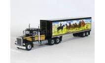 Kenworth W925 6x4 + полуприцеп фургон рефрижератор, из к/ф ’Smokey and the Bandit’, 1970 - Altaya American Truck - 1:43, масштабная модель, scale43