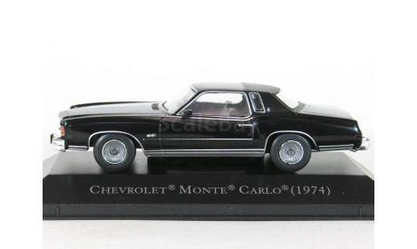 Chevrolet Monte Carlo, black, 1974 - Altaya American Cars - 1:43, масштабная модель, scale43