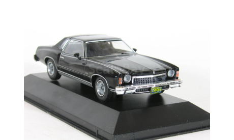 Chevrolet Monte Carlo, black, 1974 - Altaya American Cars - 1:43, масштабная модель, scale43