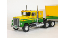 International Transtar 4370 6x4 + полуприцеп фургон джамбо, Mayflower, 1975 - Altaya American Truck - 1:43, масштабная модель, scale43