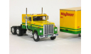 International Transtar 4370 6x4 + полуприцеп фургон джамбо, Mayflower, 1975 - Altaya American Truck - 1:43, масштабная модель, scale43