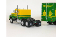 International Transtar 4370 6x4 + полуприцеп фургон джамбо, Mayflower, 1975 - Altaya American Truck - 1:43, масштабная модель, scale43