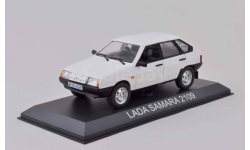 ВАЗ-2109, VAZ-2109 Lada Samara, белая, 1987 - De Agostini - 1:43