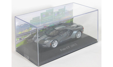 Ford GT, 2017 - Altaya American Cars - 1:43, масштабная модель, scale43