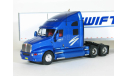 Kenworth T2000 6x4 + полуприцеп фургон, SWIFT, 1997 - Altaya American Truck - 1:43, масштабная модель, scale43