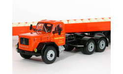 Тягач Magirus-Deutz Jupiter 6X6, red, 1960-1967 - Altaya тягачи мира - 1:43