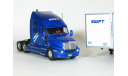 Kenworth T2000 6x4 + полуприцеп фургон, SWIFT, 1997 - Altaya American Truck - 1:43, масштабная модель, scale43