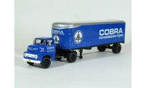 Ford C-700 COE + полуприцеп фургон, SHELBY COBRA, 1964 - Altaya American Truck - 1:43, масштабная модель, scale43