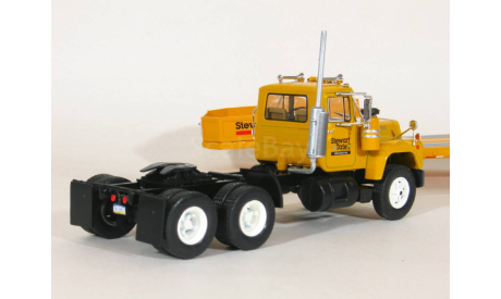 Mack Serie R (R-Series) 6x4 + полуприцеп трал, 1975 - Altaya American Truck - 1:43, масштабная модель, scale43