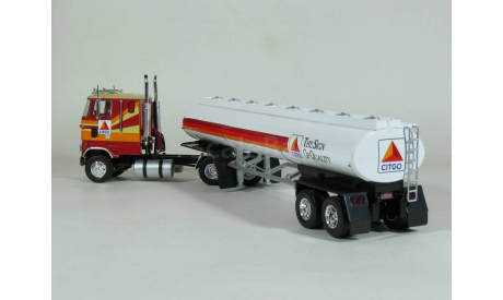 Ford CL 9000 6x4 + полуприцеп цистерна, CITGO, 1979 - Altaya American Truck - 1:43, масштабная модель, scale43