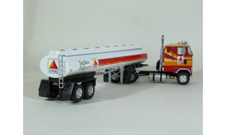 Ford CL 9000 6x4 + полуприцеп цистерна, CITGO, 1979 - Altaya American Truck - 1:43, масштабная модель, scale43