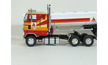 Ford CL 9000 6x4 + полуприцеп цистерна, CITGO, 1979 - Altaya American Truck - 1:43, масштабная модель, scale43