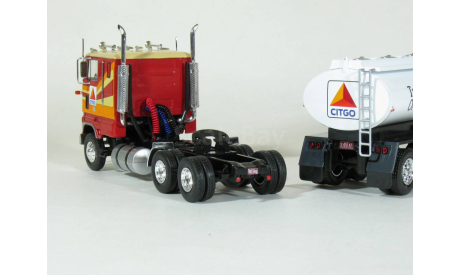 Ford CL 9000 6x4 + полуприцеп цистерна, CITGO, 1979 - Altaya American Truck - 1:43, масштабная модель, scale43