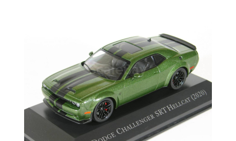 Dodge Challenger SRT Hellcat, 2020 - Altaya American Cars - 1:43, масштабная модель, scale43